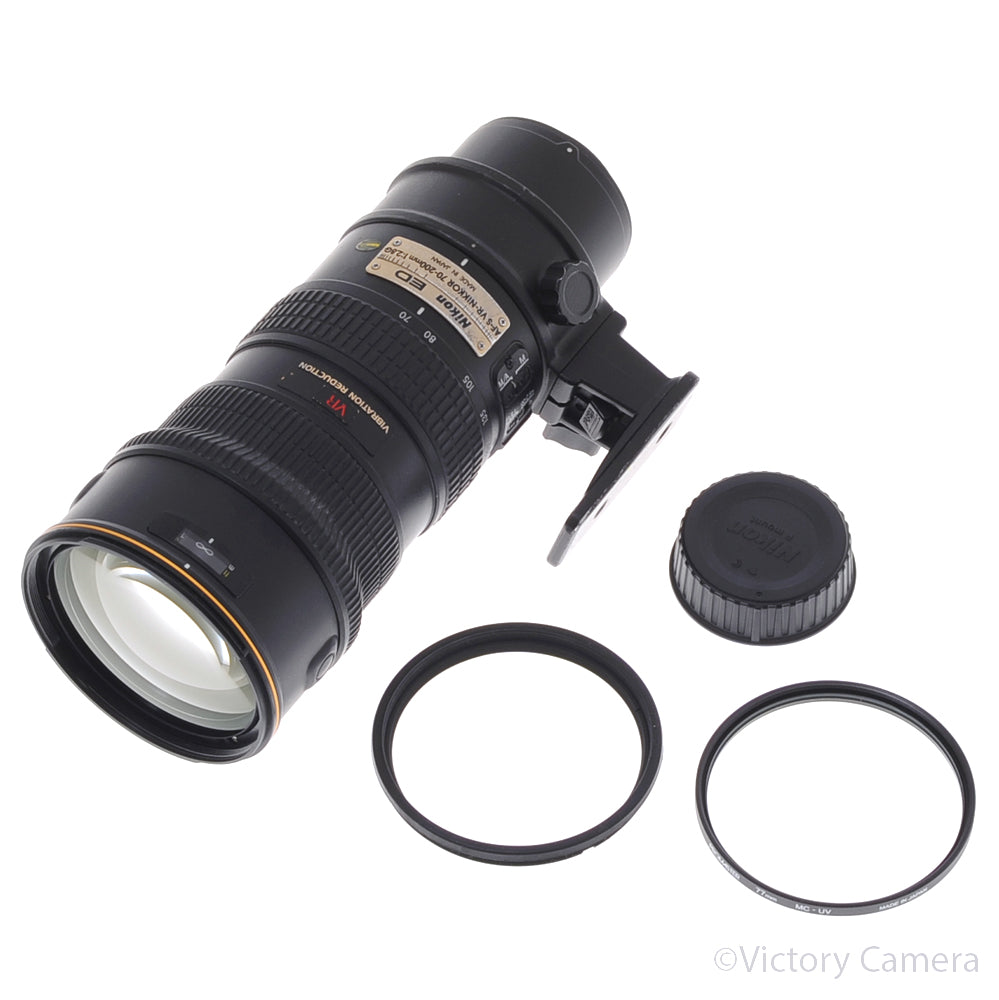 Nikon AF-S Nikkor 70-200mm f2.8 G ED VR Telephoto Zoom Lens [EXC] - Victory Camera