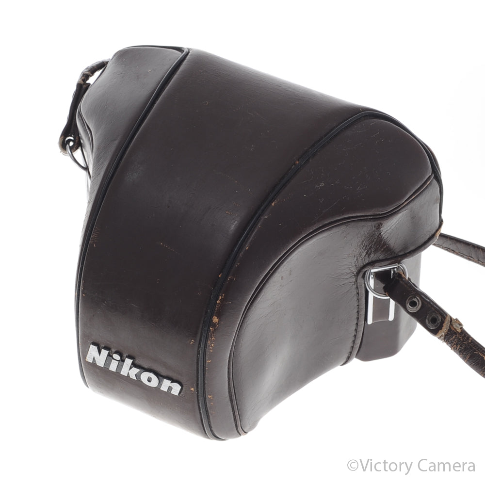 Nikon F Brown Leather Ever Ready Case "CTZ" for F Camera [EXC-] image 1
