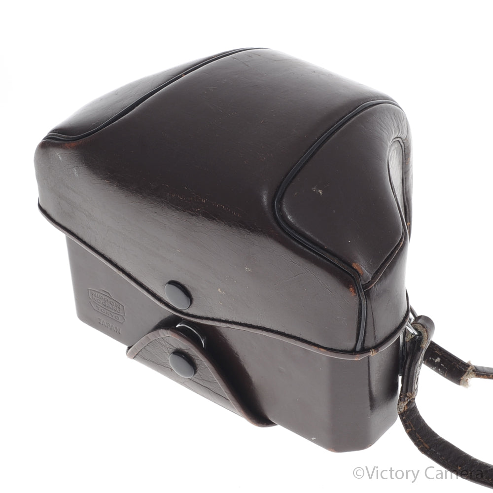 Nikon F Brown Leather Ever Ready Case "CTZ" for F Camera [EXC-] image 2