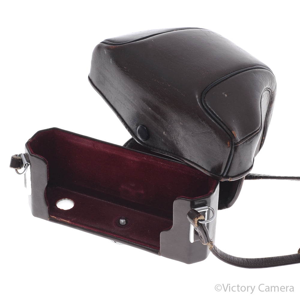 Nikon F Brown Leather Ever Ready Case "CTZ" for F Camera [EXC-] image 3