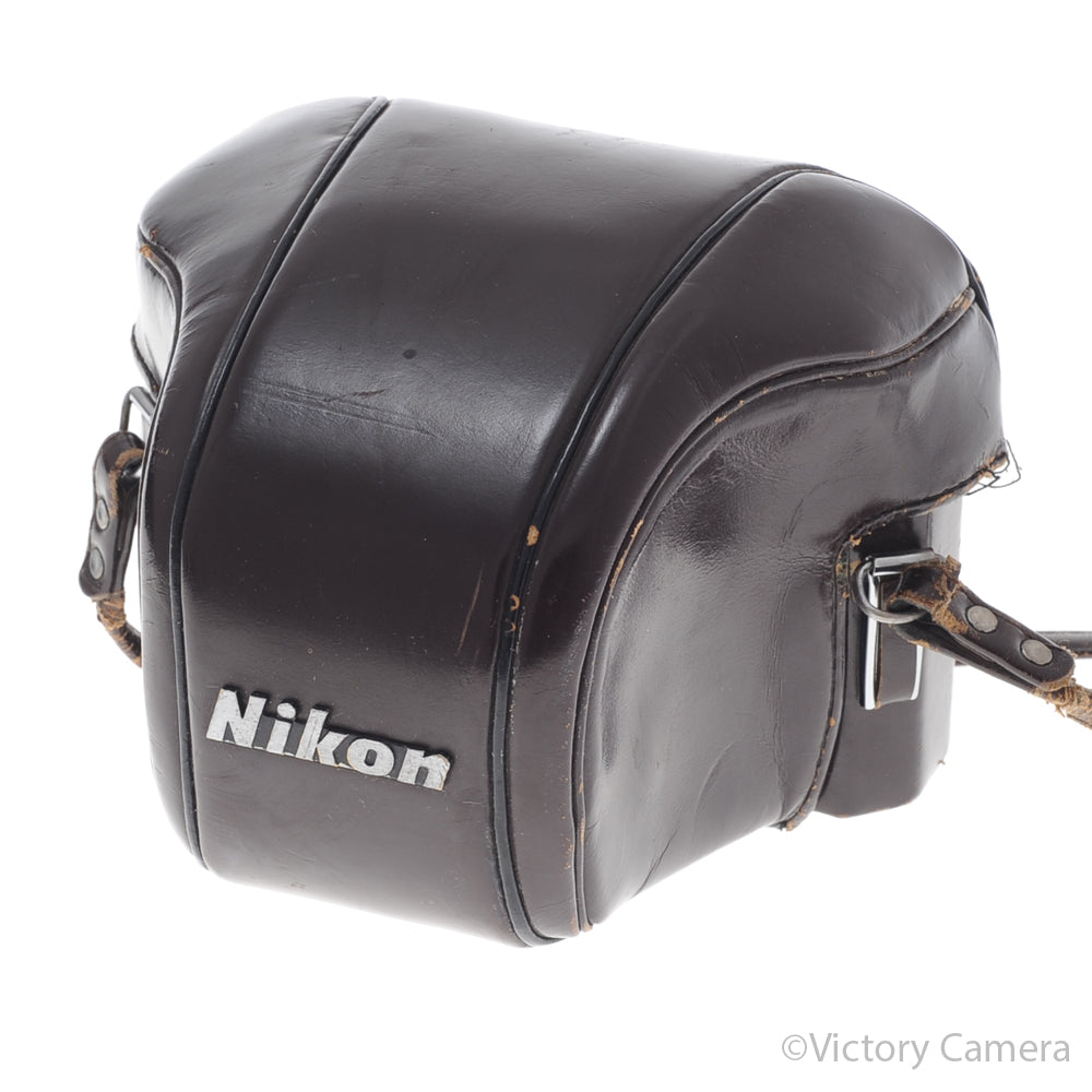 Nikon CTTZ Leather Everready Case for F Camera [EXC-] - Victory Camera