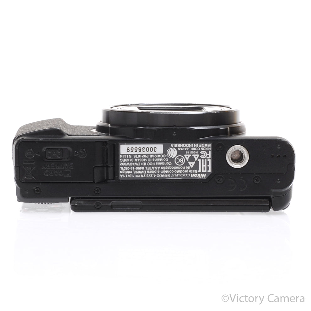 Nikon CoolPix S9900 16MP Black Digital Point & Shoot Camera [EXC-] - Victory Camera