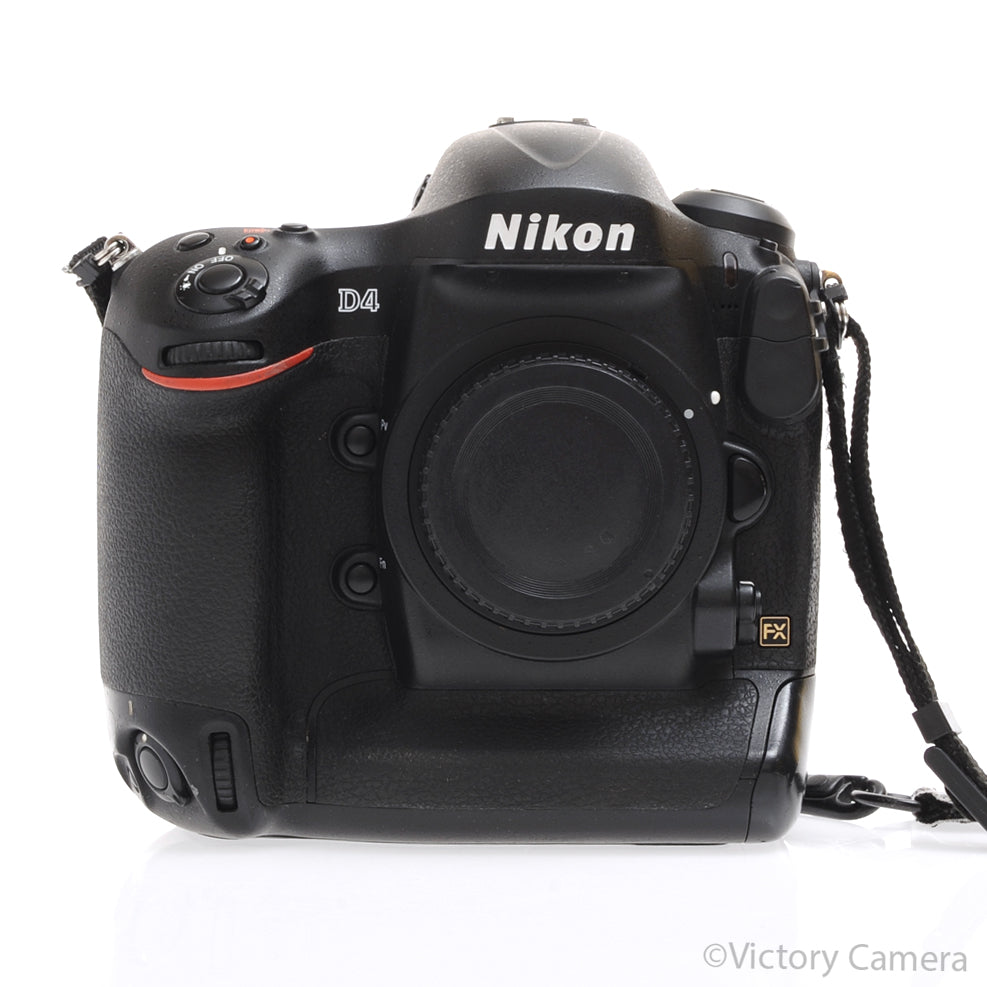 Nikon D4 16.2MP Full Frame DSLR Camera Body [GOOD] - Victory Camera
