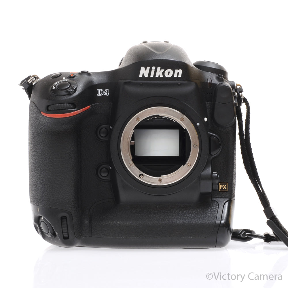 Nikon D4 16.2MP Full Frame DSLR Camera Body [GOOD] - Victory Camera