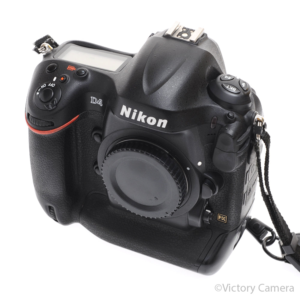 Nikon D4 16.2MP Full Frame DSLR Camera Body [GOOD] - Victory Camera