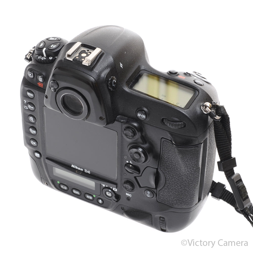 Nikon D4 16.2MP Full Frame DSLR Camera Body [GOOD] - Victory Camera