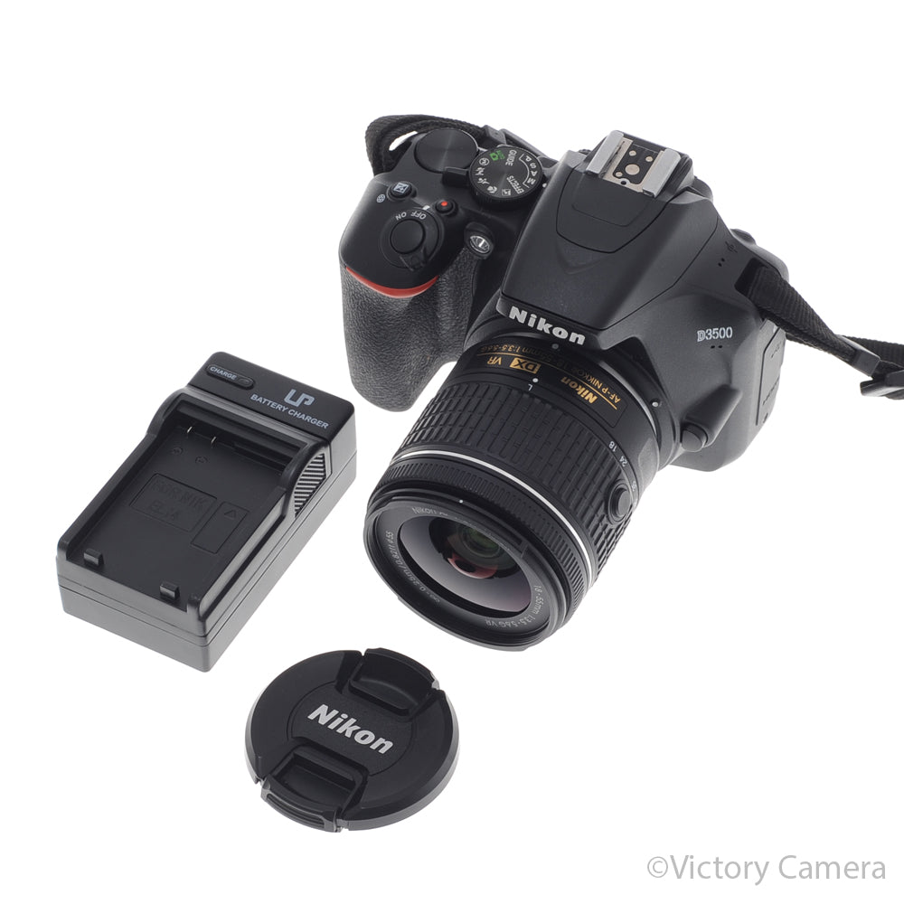 Nikon D3500 24.2MP Digital SLR Camera w/ 18-55mm Zoom Lens ~100 [EXC+] image 5