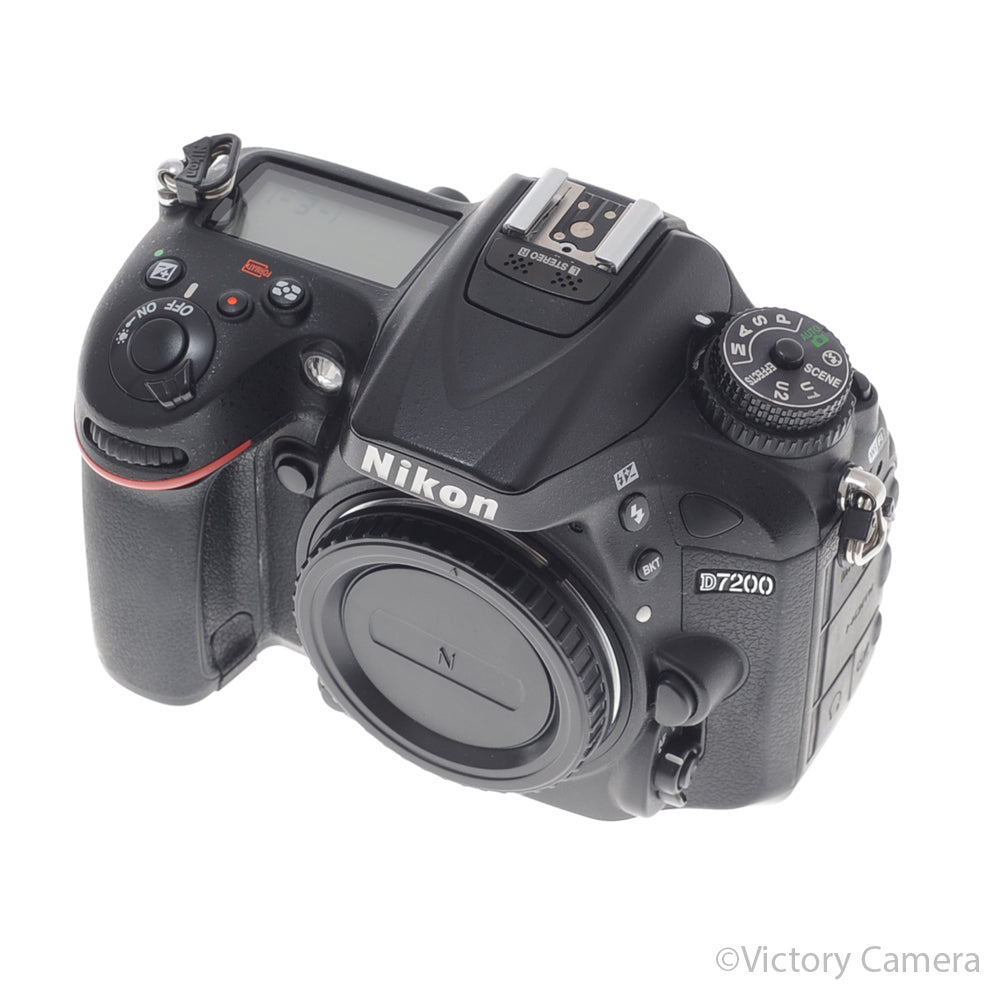 Nikon D7200 24.2MP Digital SLR Camera Body ~58,170K Shots [EXC+] image 3