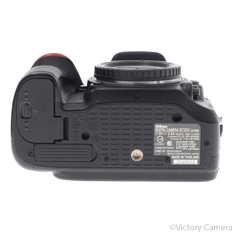 Nikon D7200 24.2MP Digital SLR Camera Body ~58,170K Shots [EXC+] image 5