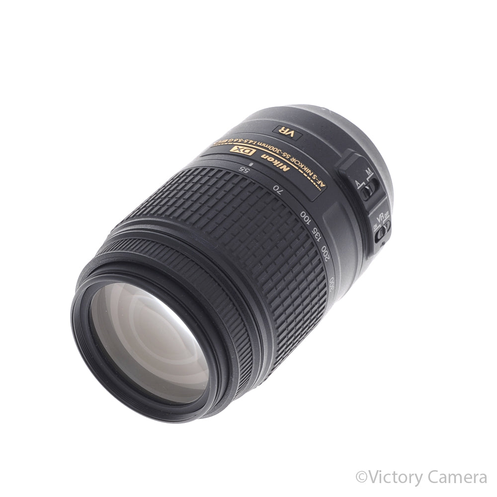 Nikon Nikkor AF-S 55-300mm f4.5-5.6 ED VR DX Telephoto Zoom Len [EXC+] - Victory Camera