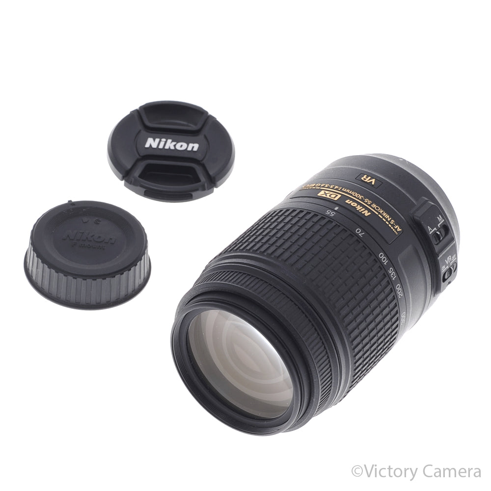 Nikon Nikkor AF-S 55-300mm f4.5-5.6 ED VR DX Telephoto Zoom Len [EXC+] - Victory Camera