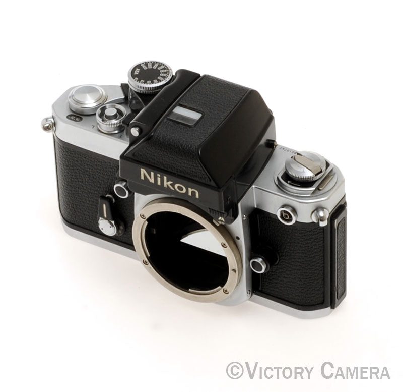 Nikon F2A F2 A Chrome 35mm SLR Film Camera Body [EXC] - Victory Camera