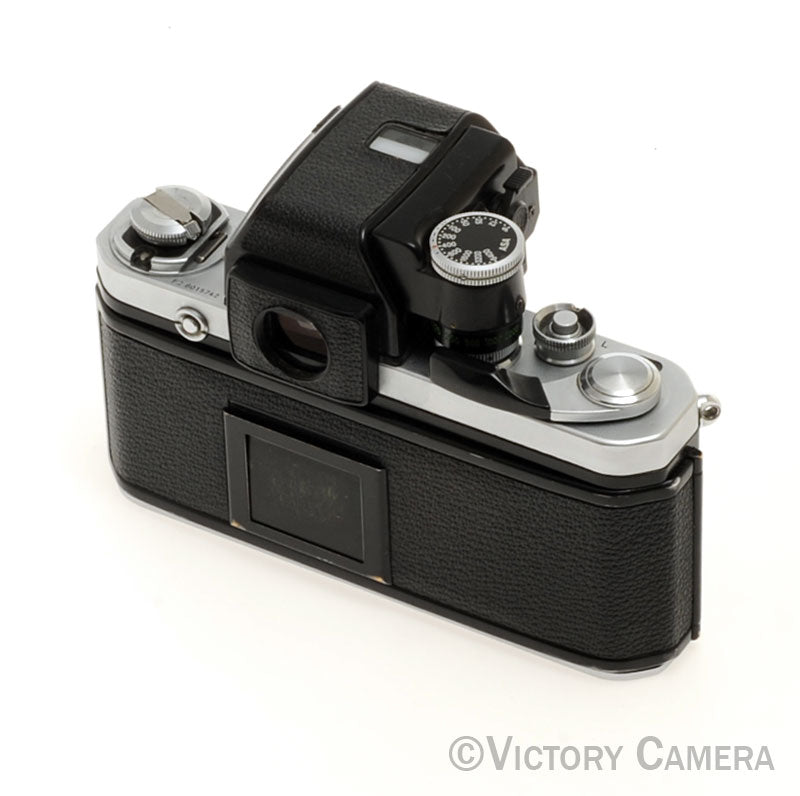Nikon F2A F2 A Chrome 35mm SLR Film Camera Body [EXC] - Victory Camera