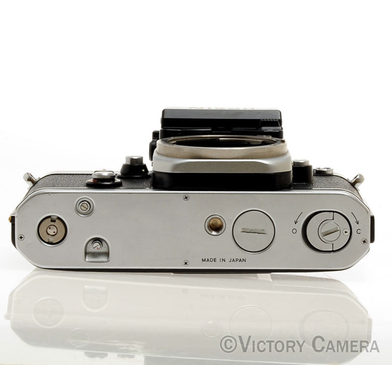 Nikon F2A F2 A Chrome 35mm SLR Film Camera Body [EXC] - Victory Camera