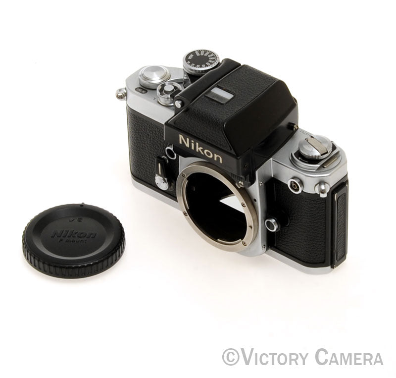 Nikon F2A F2 A Chrome 35mm SLR Film Camera Body [EXC] - Victory Camera