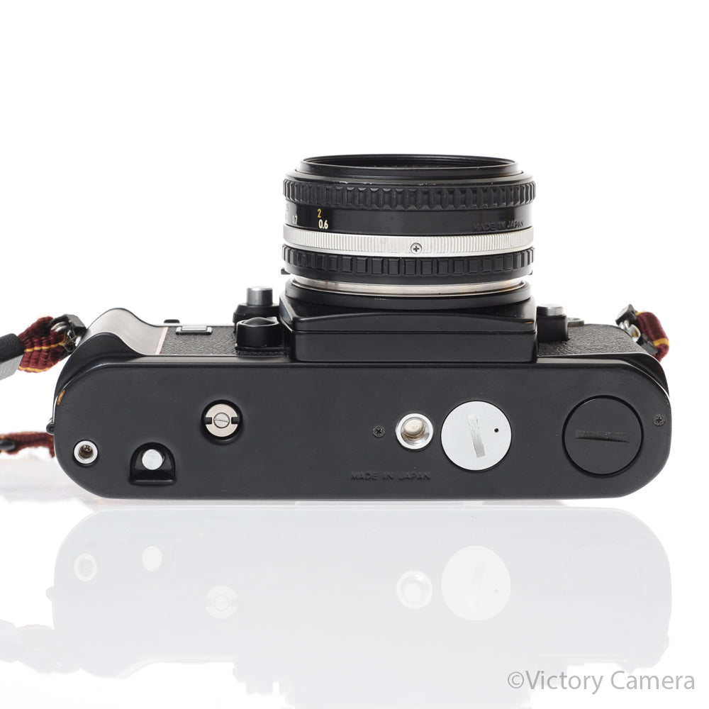 Nikon F3 HP F3HP 35mm Film Camera w/ Nikon 50mm f1.8 AI-S Lens [EXC] image 4