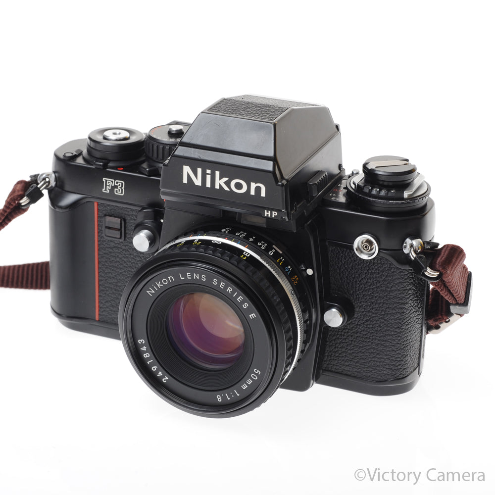 Nikon F3P HP F3PHP 35mm Film Camera w/ Nikon 50mm f1.8 AI-S Lens [EXC+] image 2