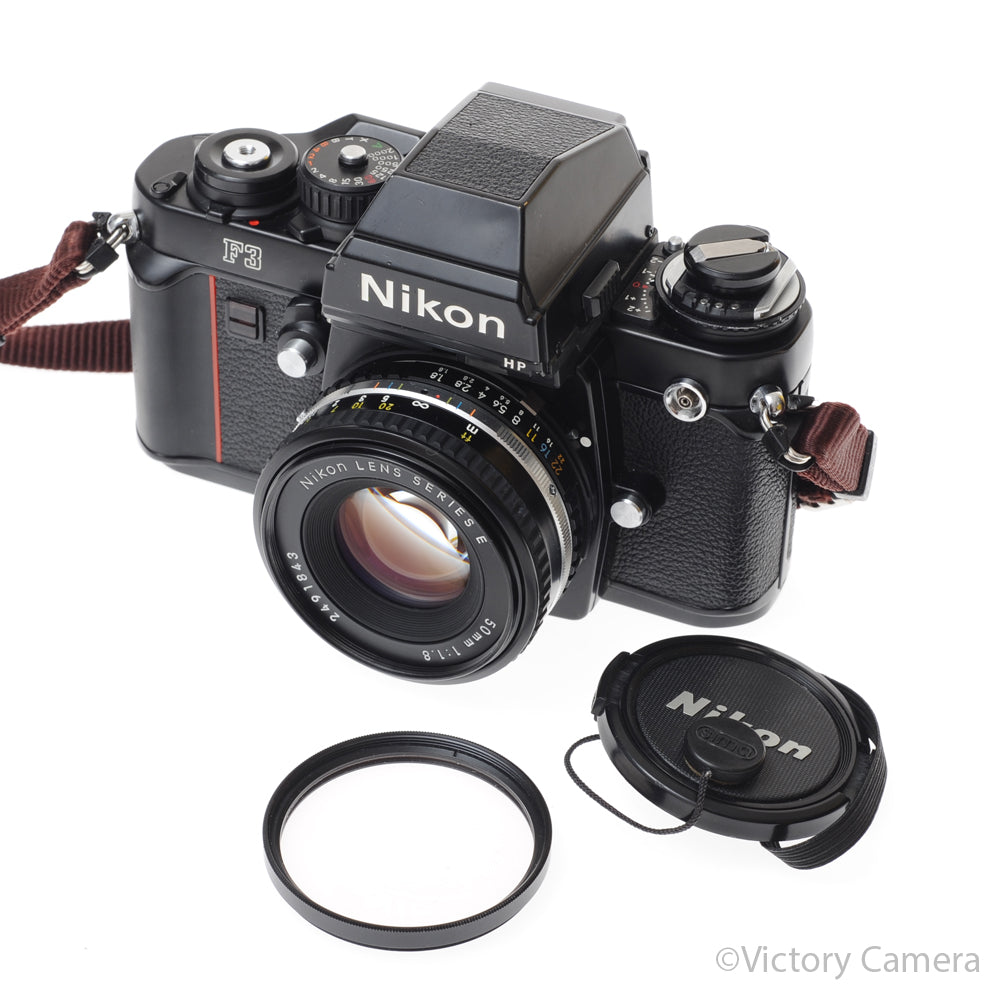 Nikon F3P HP F3PHP 35mm Film Camera w/ Nikon 50mm f1.8 AI-S Lens [EXC+] image 5