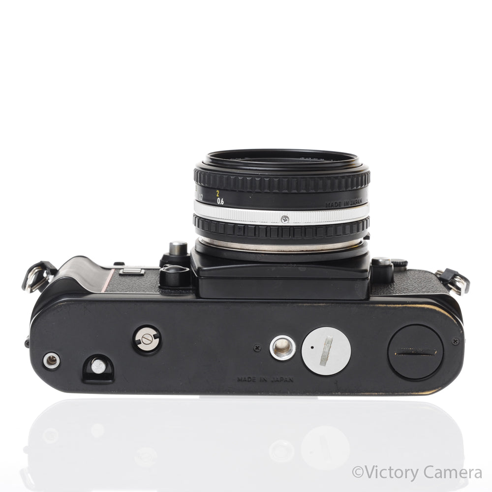 Nikon F3 HP F3HP 35mm Film Camera w/ Nikon 50mm f1.8 AI-S Lens [EXC] image 4
