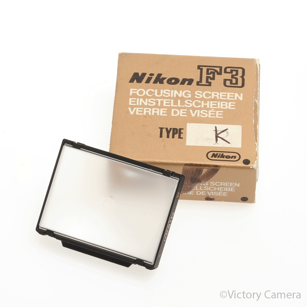 Nikon F3 Red Dot K Focusing Screen [EXC+] - Victory Camera