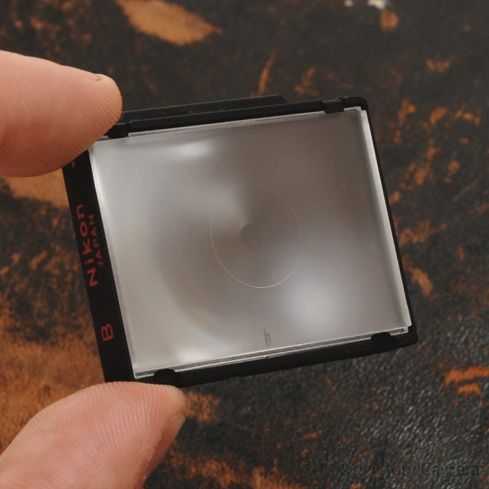 Nikon F3 Focusing Screen B Dot -Scuffed- [BGN] - Victory Camera