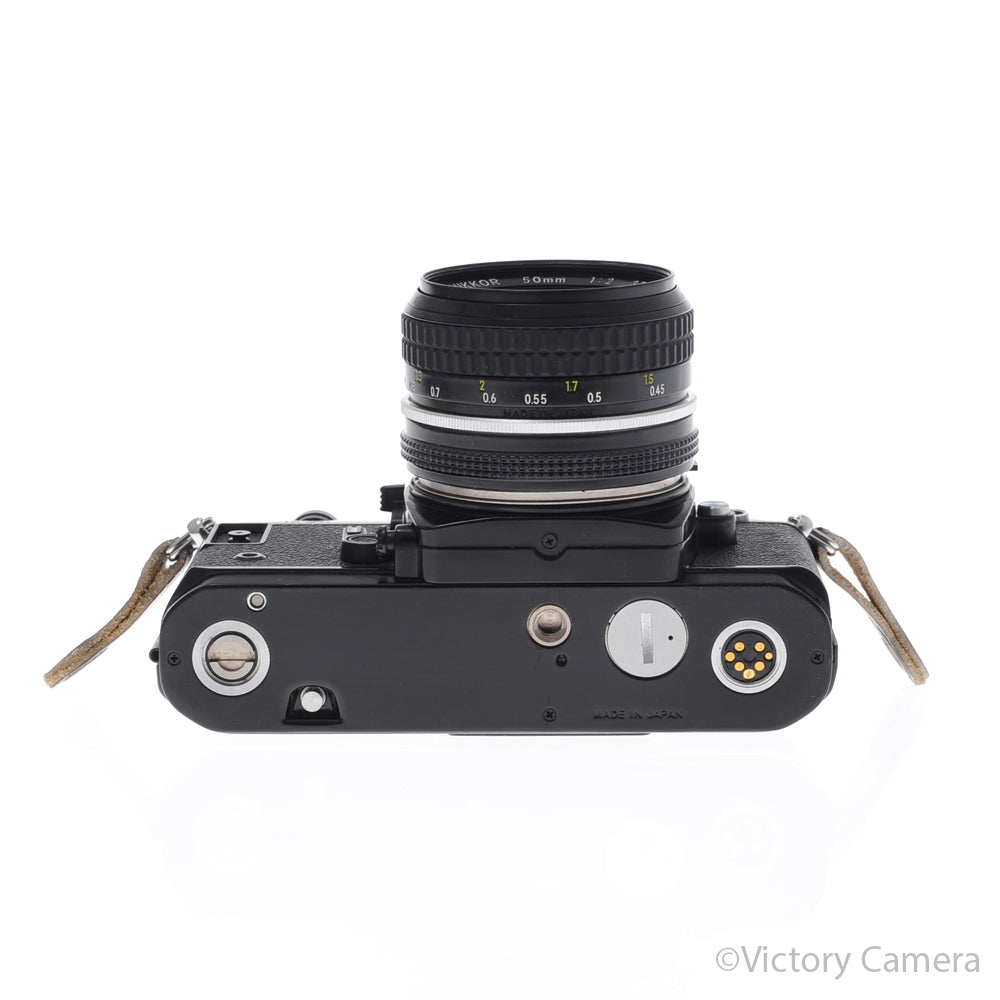 Nikon FA Black Camera Body w/ Matrix Metering and 50mm f2 Lens [EXC] image 4