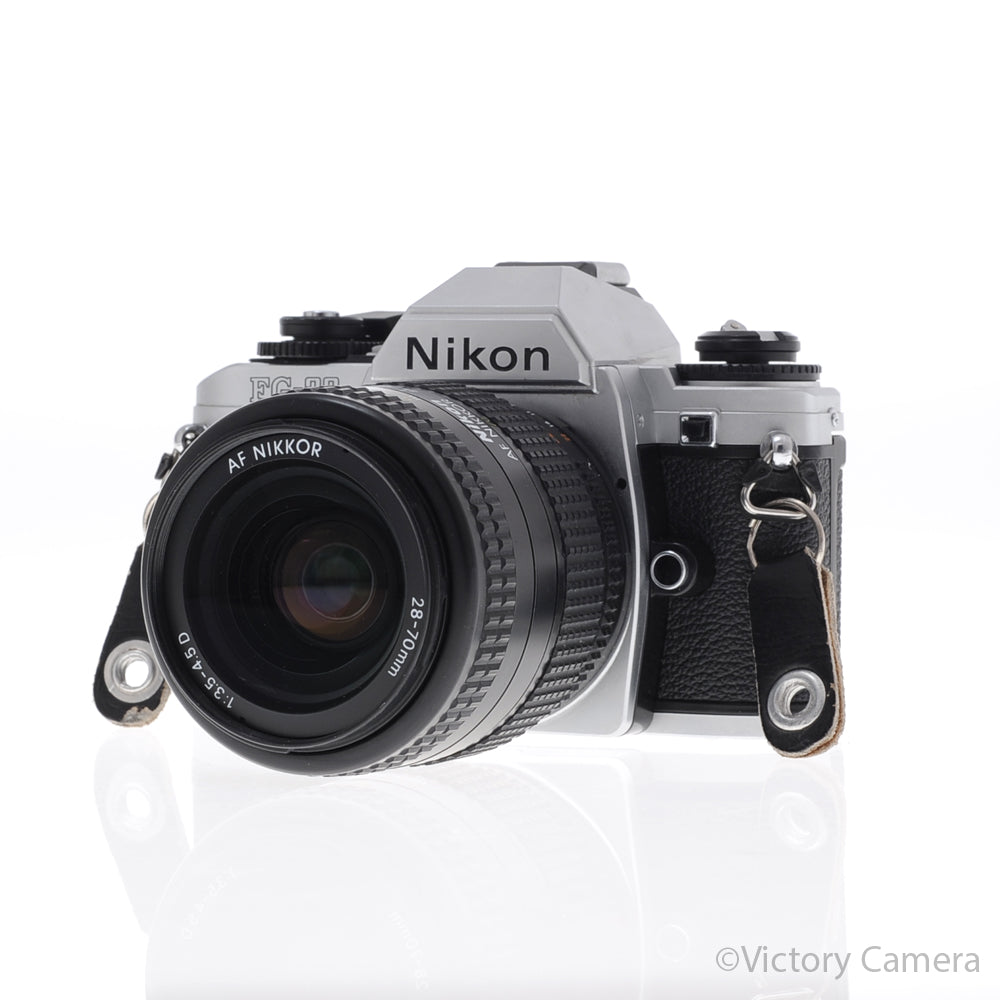 Nikon FG-20 FG20 35mm Camera with Nikon 28-70mm Zoom Lens [EXC] - Victory Camera