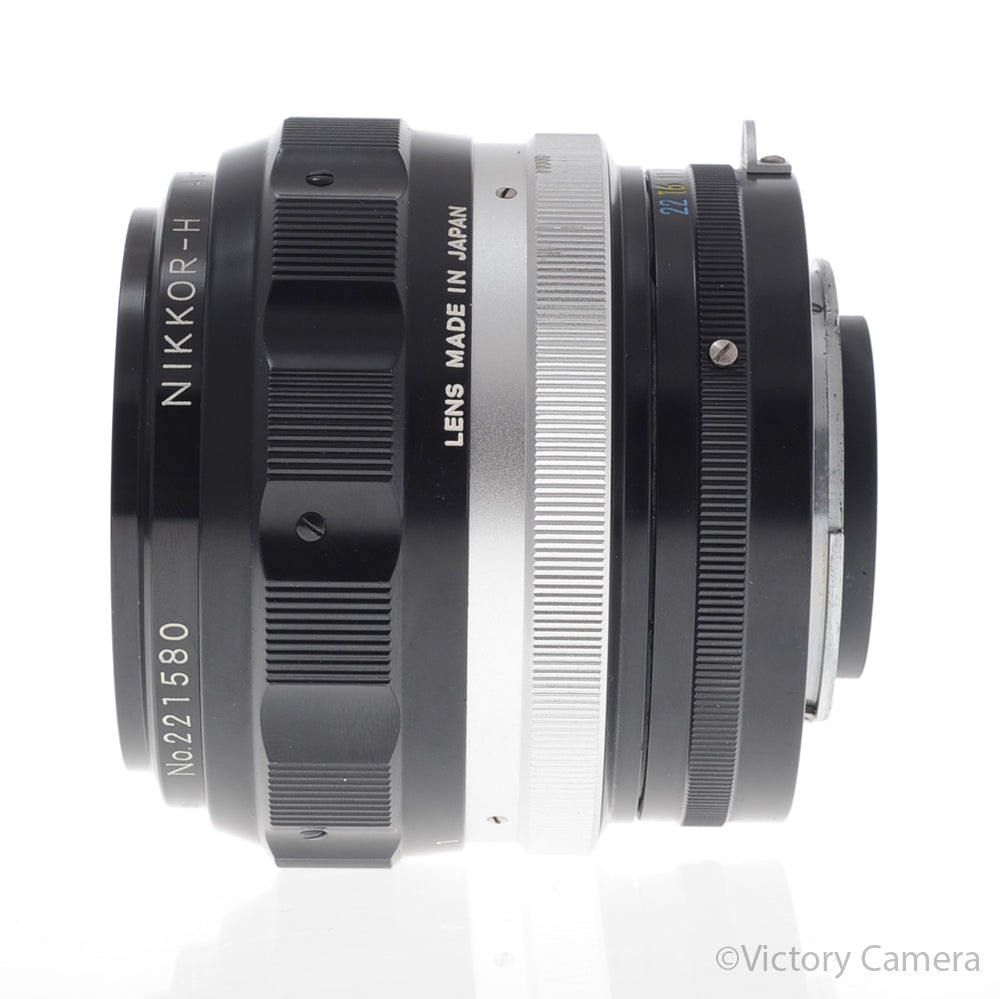 Nikon Nikkor-H Auto 85mm f1.8 Non-AI Portrait Prime Lens [EXC] - Victory Camera
