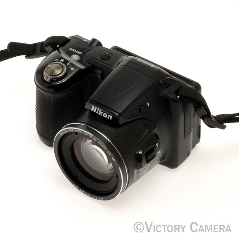 Nikon CoolPix L830 Black 16mp Digtial Point &amp; Shoot Camera [EXC+] - Victory Camera
