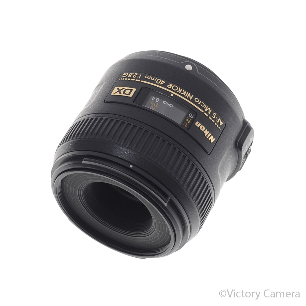 Nikon Micro Nikkor AF-S 40mm f2.8 G DX 1:1 Macro Prime Lens [EXC+] image 1