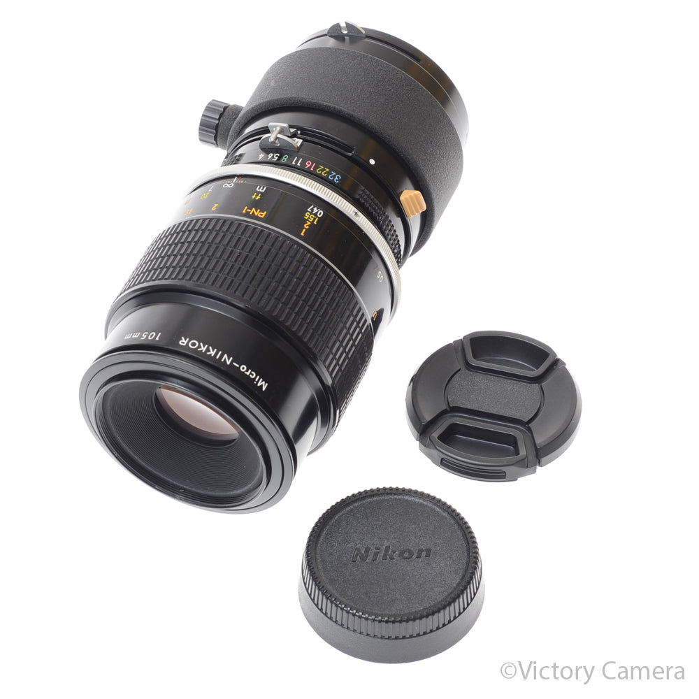 Nikon Micro-NIKKOR 105mm F4 + PN-1 1:1 Extension Prime Lens [MINT-] image 5