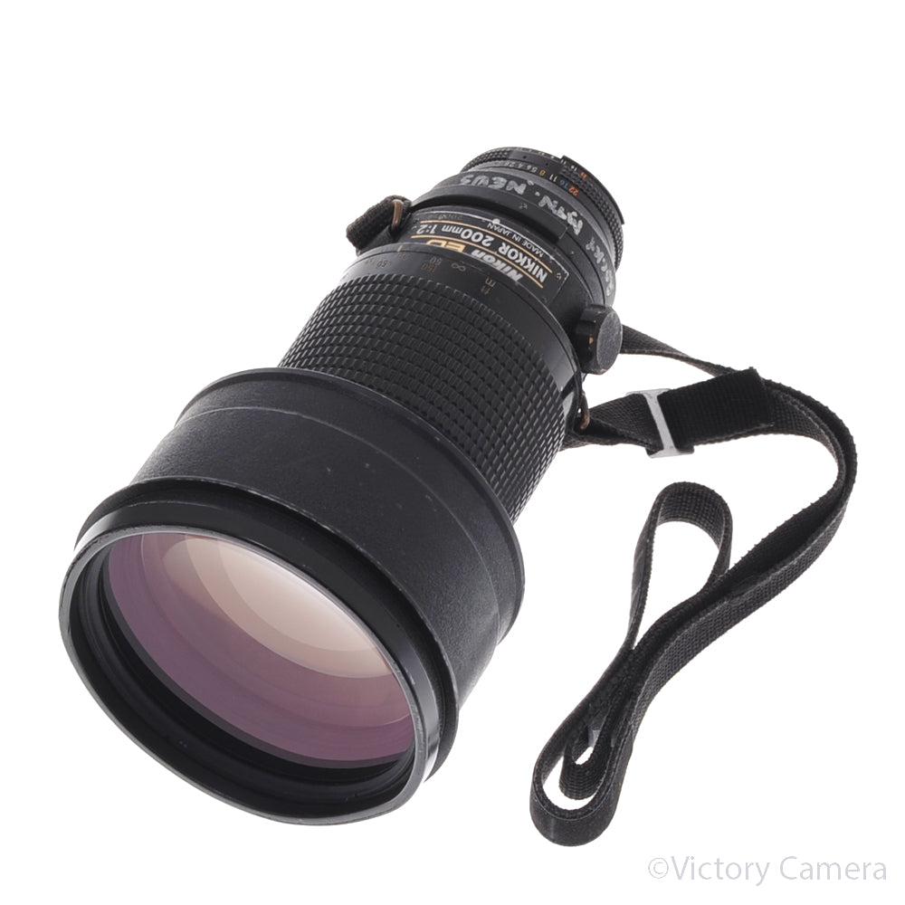 Nikon Nikkor 200mm f2 ED AI-S Telephoto Prime Lens [EXC-] - Victory Camera