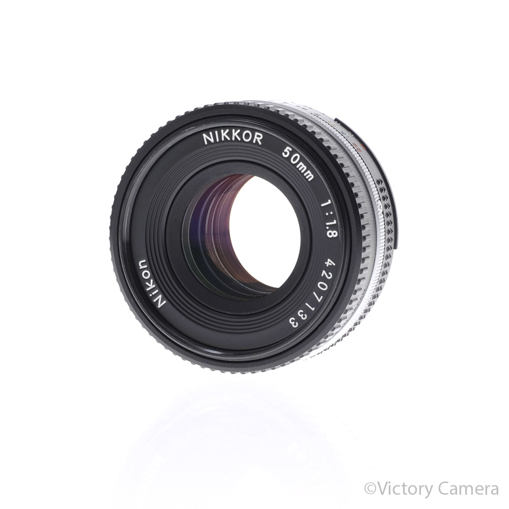 Nikon Nikkor 50mm f1.8 AI-S Pancake Lens [EXC+] image 2