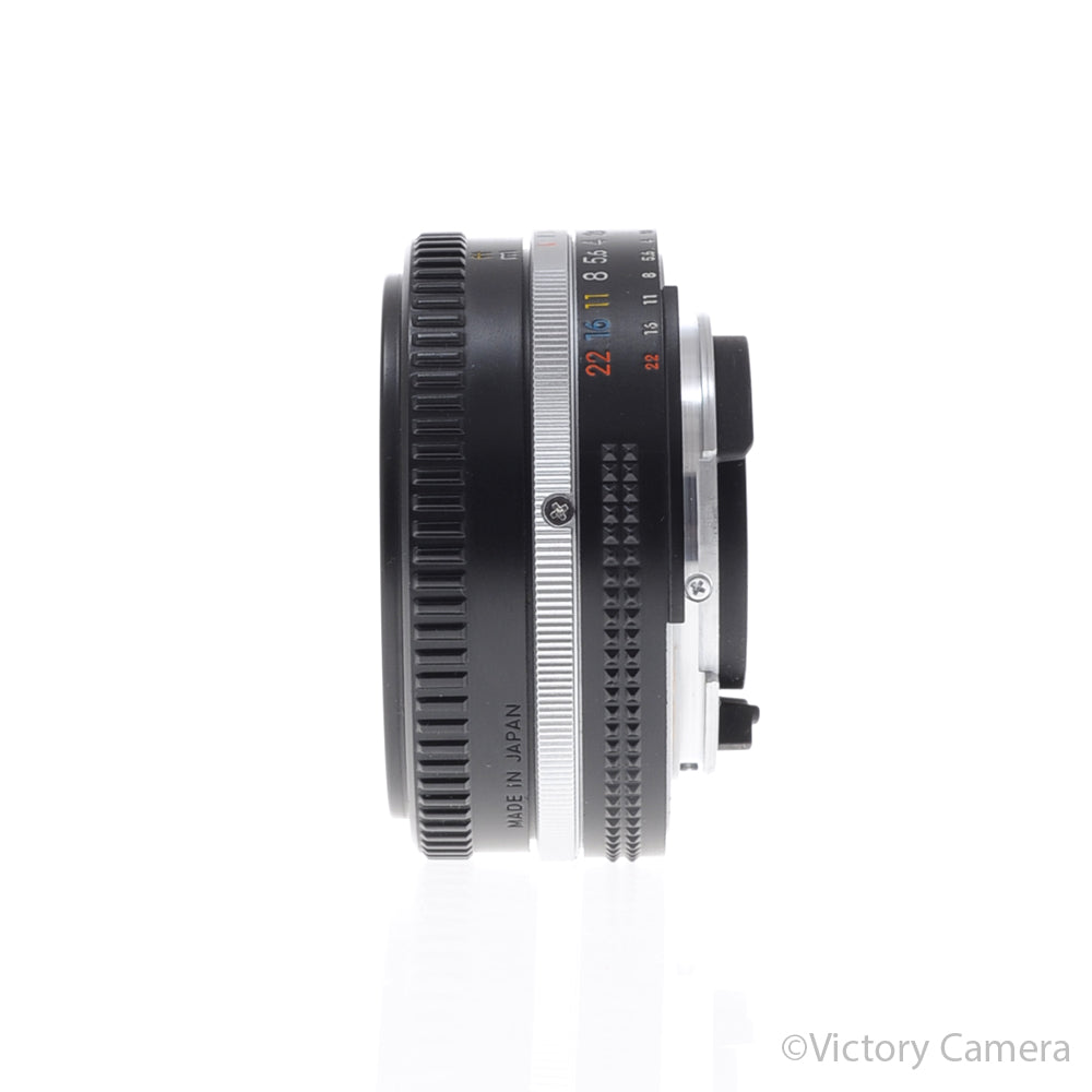 Nikon Nikkor 50mm f1.8 AI-S Pancake Lens [EXC+] image 4