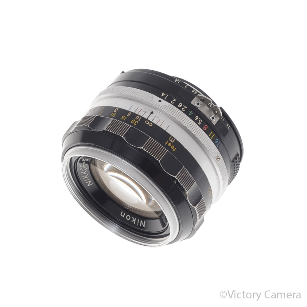 Nikon Nikkor-S.C 50mm F1.4 Prime Lens Factory AI'D [GOOD] - Victory Camera