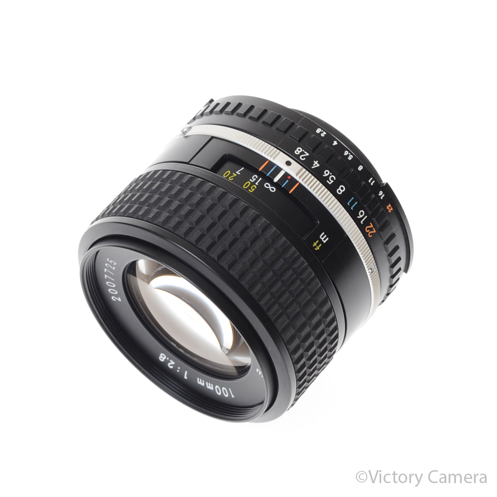 Nikon Series E 100mm f2.8 AI-S Telephoto Prime Lens [EXC+] - Victory Camera