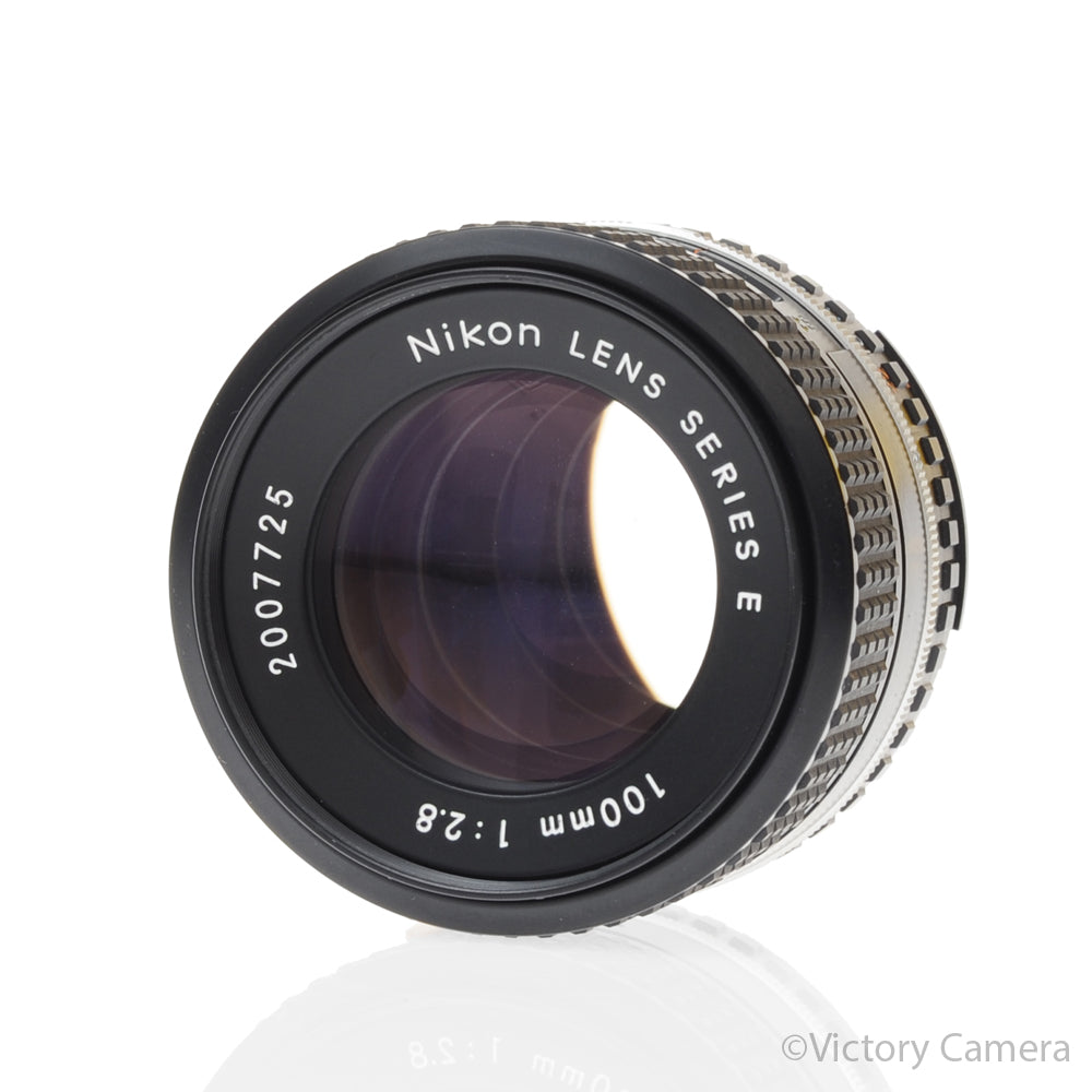 Nikon Series E 100mm f2.8 AI-S Telephoto Prime Lens [EXC+] - Victory Camera