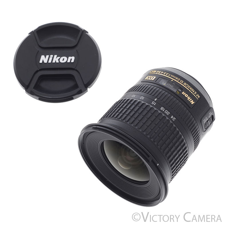 Nikon AF-S 10-24mm f3.5-4.5 G ED DX Wide Angle Zoom Lens [EXC+] - Victory Camera