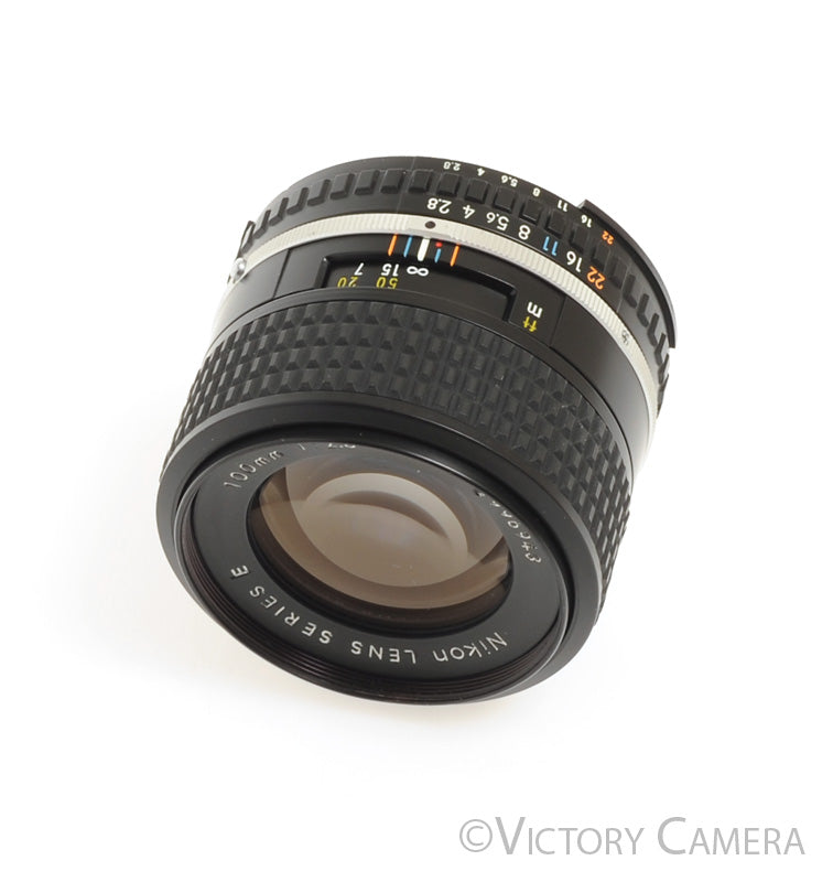 Nikon Series E 100mm f2.8 AI-S Telephoto Portrait Prime Lens [EXC+] - Victory Camera