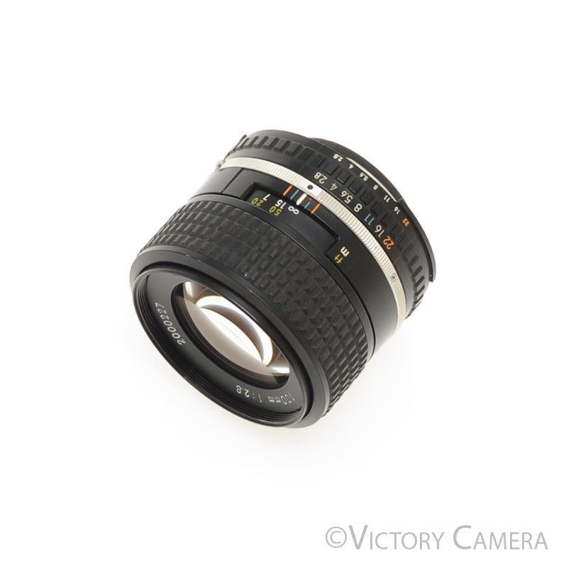 Nikon Series E 100mm f2.8 AI-S Telephoto Portrait Prime Lens [EXC+] - Victory Camera
