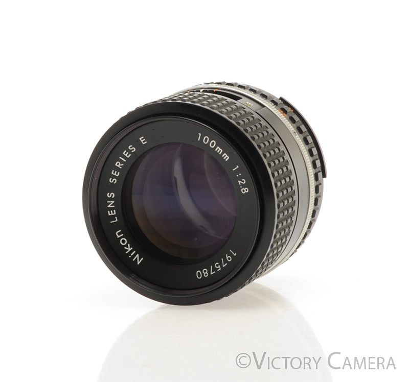 Nikon Series E 100mm f2.8 AI-S Telephoto Portrait Prime Lens  [EXC+] - Victory Camera