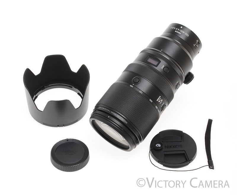 Nikon Nikkor Z 100-400mm f4.5-5.6 VR S Telephoto Z Mount Zoom Lens [MINT-] - Victory Camera