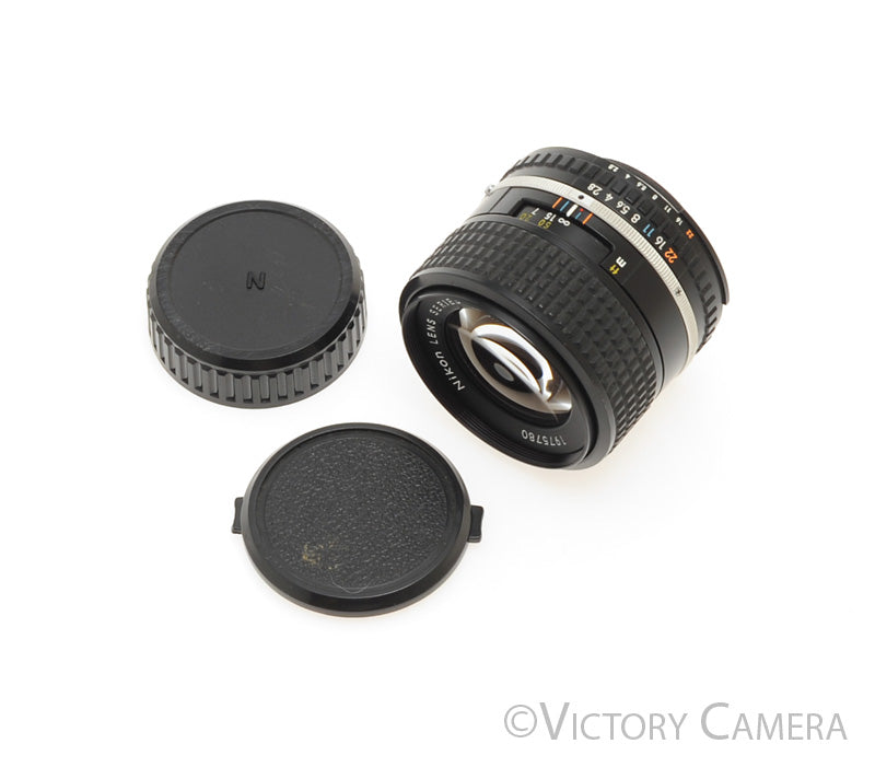 Nikon Series E 100mm f2.8 AI-S Telephoto Portrait Prime Lens  [EXC+] - Victory Camera