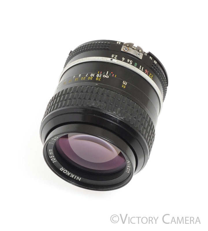 Nikon Nikkor 105mm f2.5 Photomic AI Portrait Prime Lens [EXC+] - Victory Camera