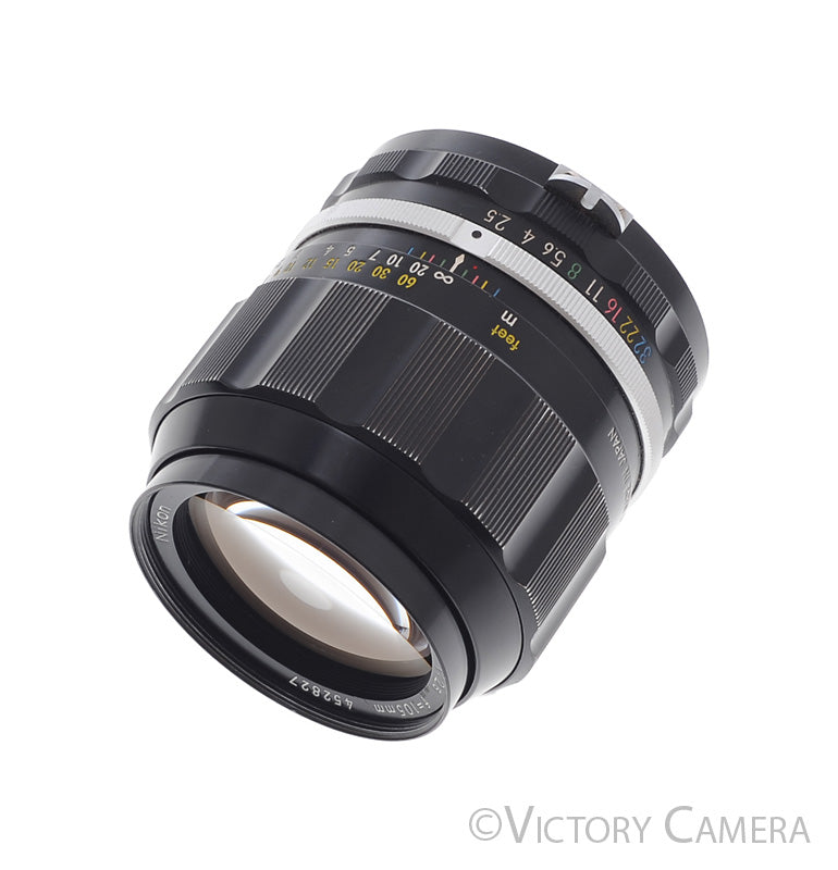 Nikon Nikkor-P 105mm f2.5 Photomic non-AI Telephoto Prime Lens [EXC+] - Victory Camera
