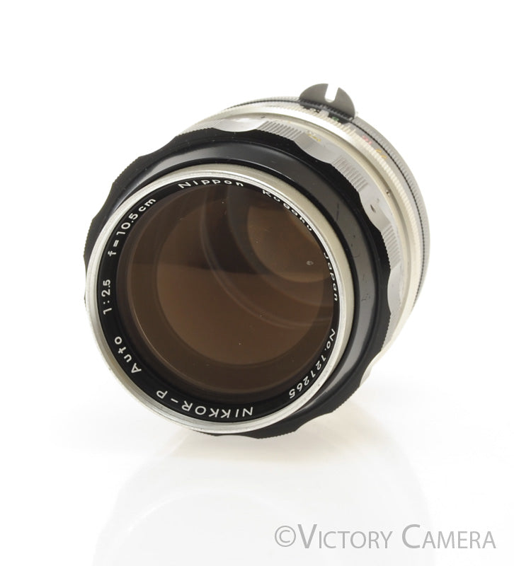 Nikon Nikkor-P 10.5cm 105mm f2.5 Photomic non-AI Telephoto Prime Lens [EXC-]