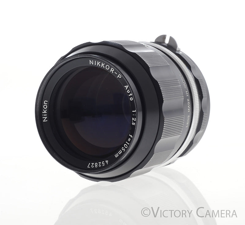 Nikon Nikkor-P 105mm f2.5 Photomic non-AI Telephoto Prime Lens [EXC+] - Victory Camera