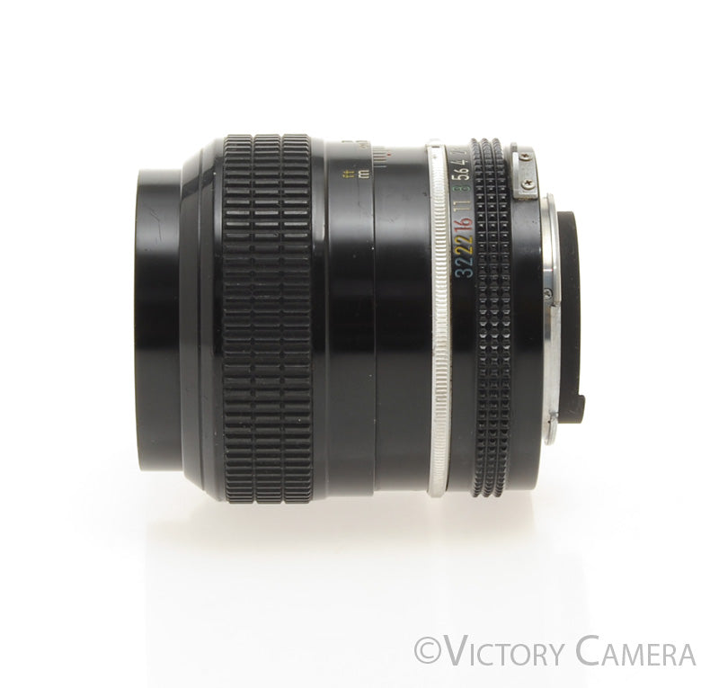 Nikon Nikkor 105mm f2.5 Late Photomic Non-AI Prime Lens [EXC] - Victory Camera