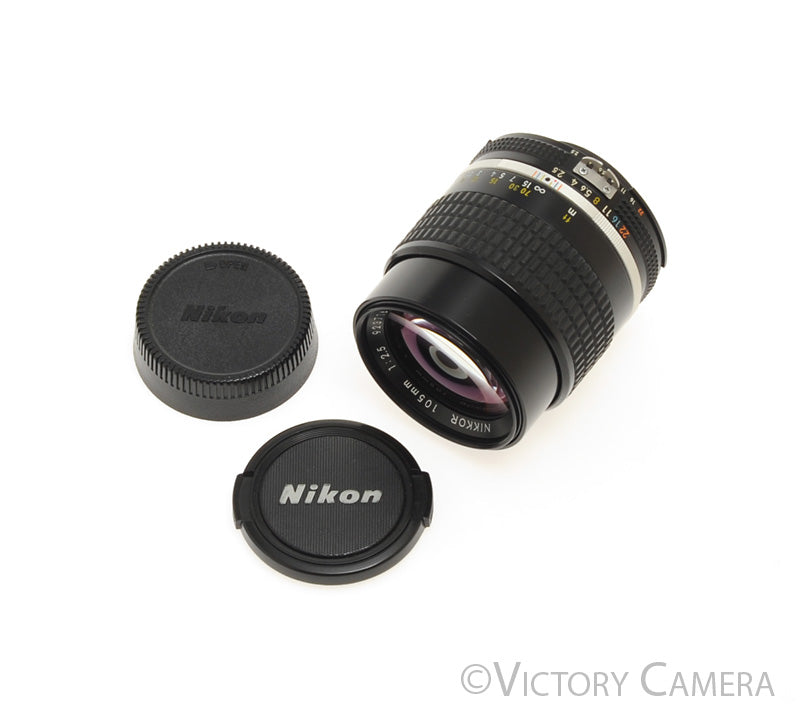 Nikon Nikkor 105mm f2.5 AI-S AIS Prime Portrait Lens [EXC+] - Victory Camera