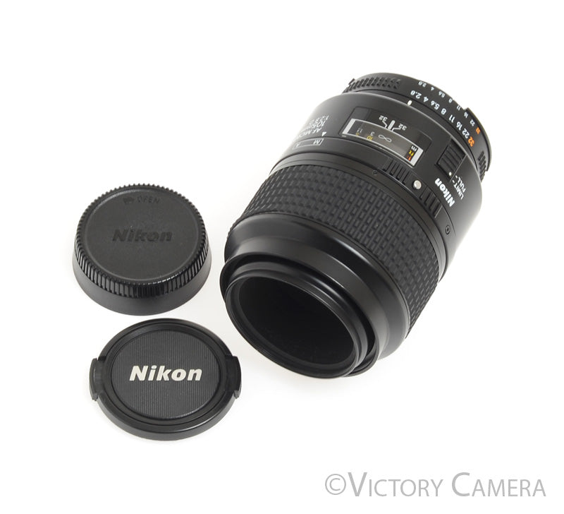 Nikon Micro-Nikkor 105mm F2.8 D AF-D Autofocus Macro Prime Lens -Clean- - Victory Camera